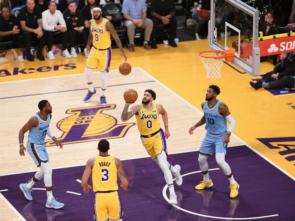 湖人迎战灰熊,3月30日常规赛精彩集锦 从数据角度来看,这场比赛展示了两队截然不